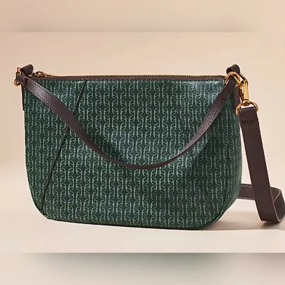 Fossil Skylar Green Crossbody Bag - Picture 1 of 4